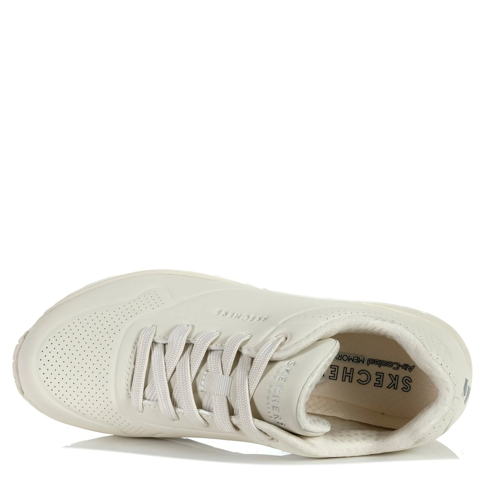 Skechers Uno - Stand On Air 73690 Off White Shoes_Skechers