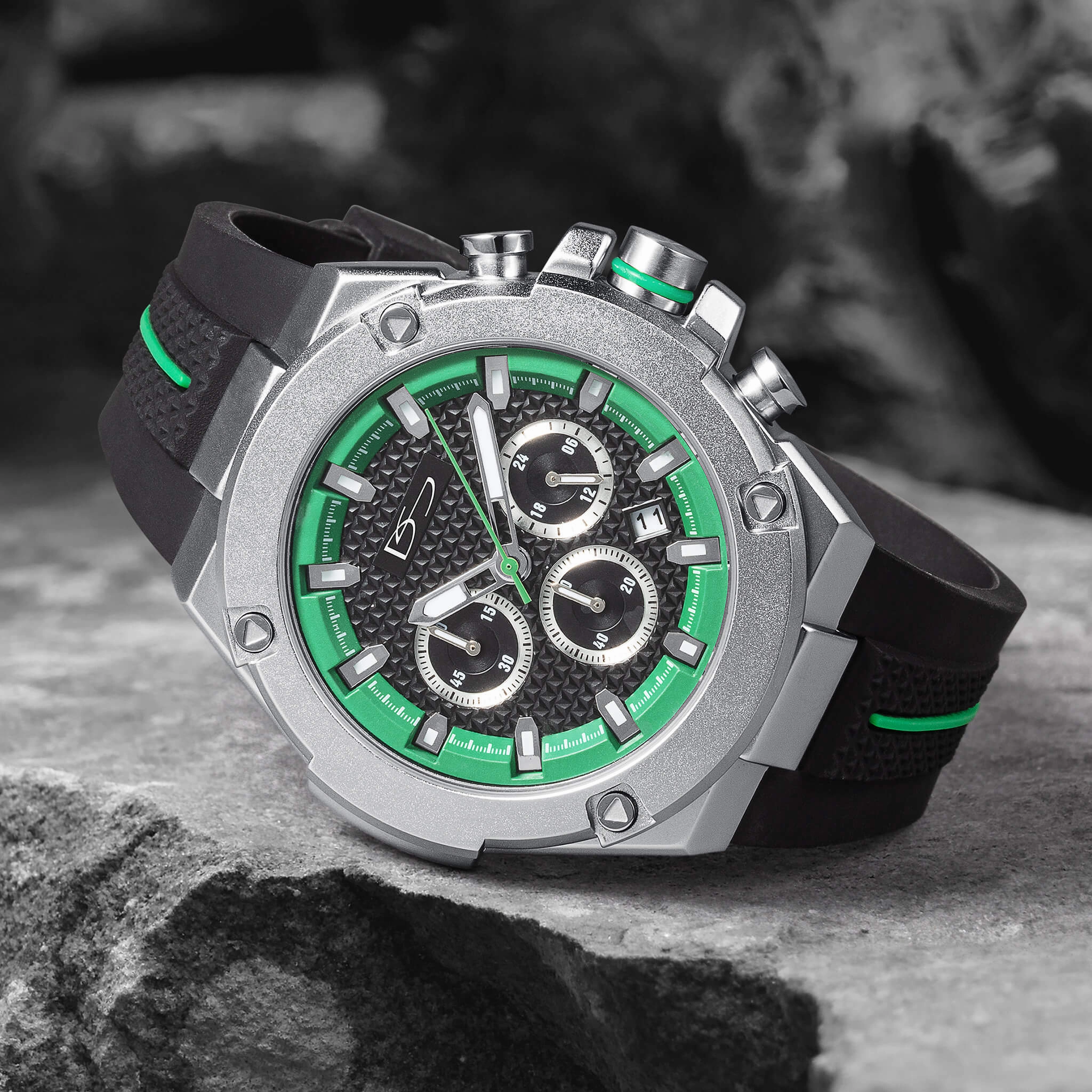 Sportivo Hunter Green Men's Watch