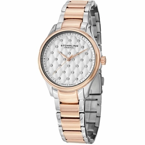 Stuhrling Women's Watch - Symphony Silver Dial Plated Steel Bracelet | 567.03
