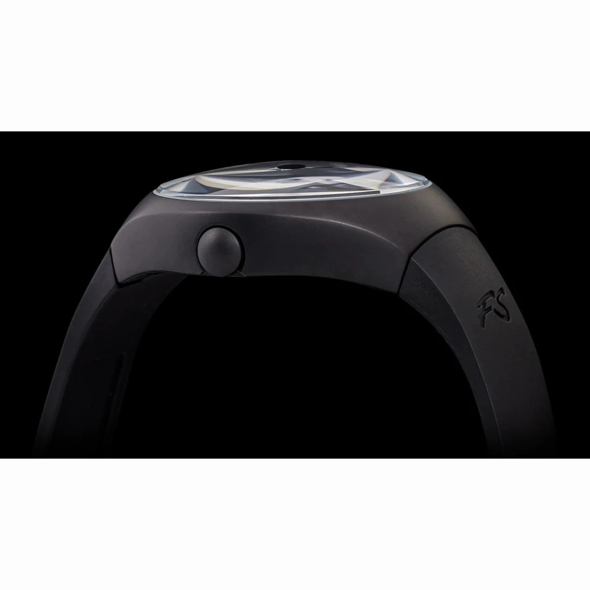 Szanto Icon Unisex Watch - Frank Stephenson Cosmos Black Dial Strap | IC-FS-9001