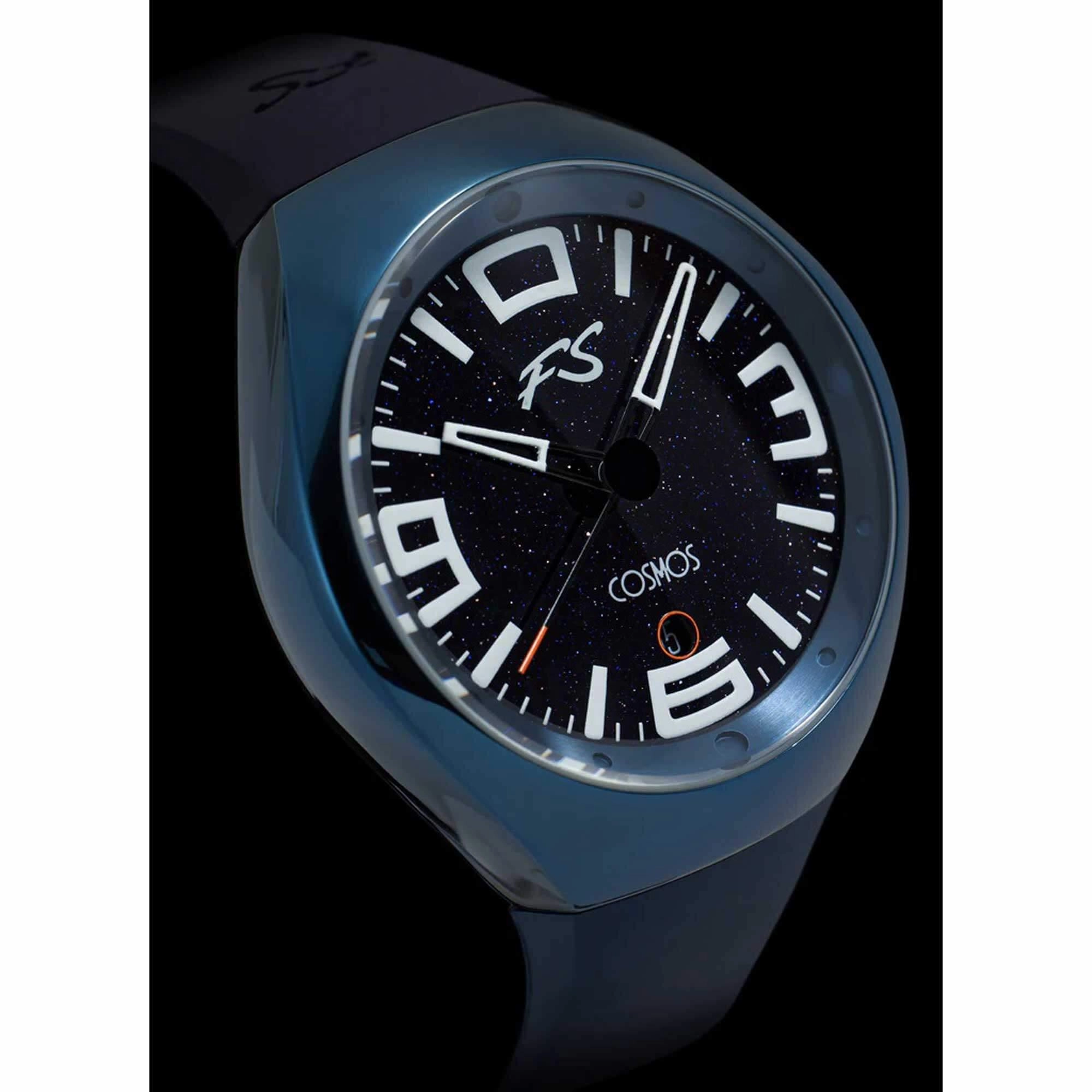Szanto Icon Unisex Watch - Frank Stephenson Cosmos Blue Case and Strap | IC-FS-9003