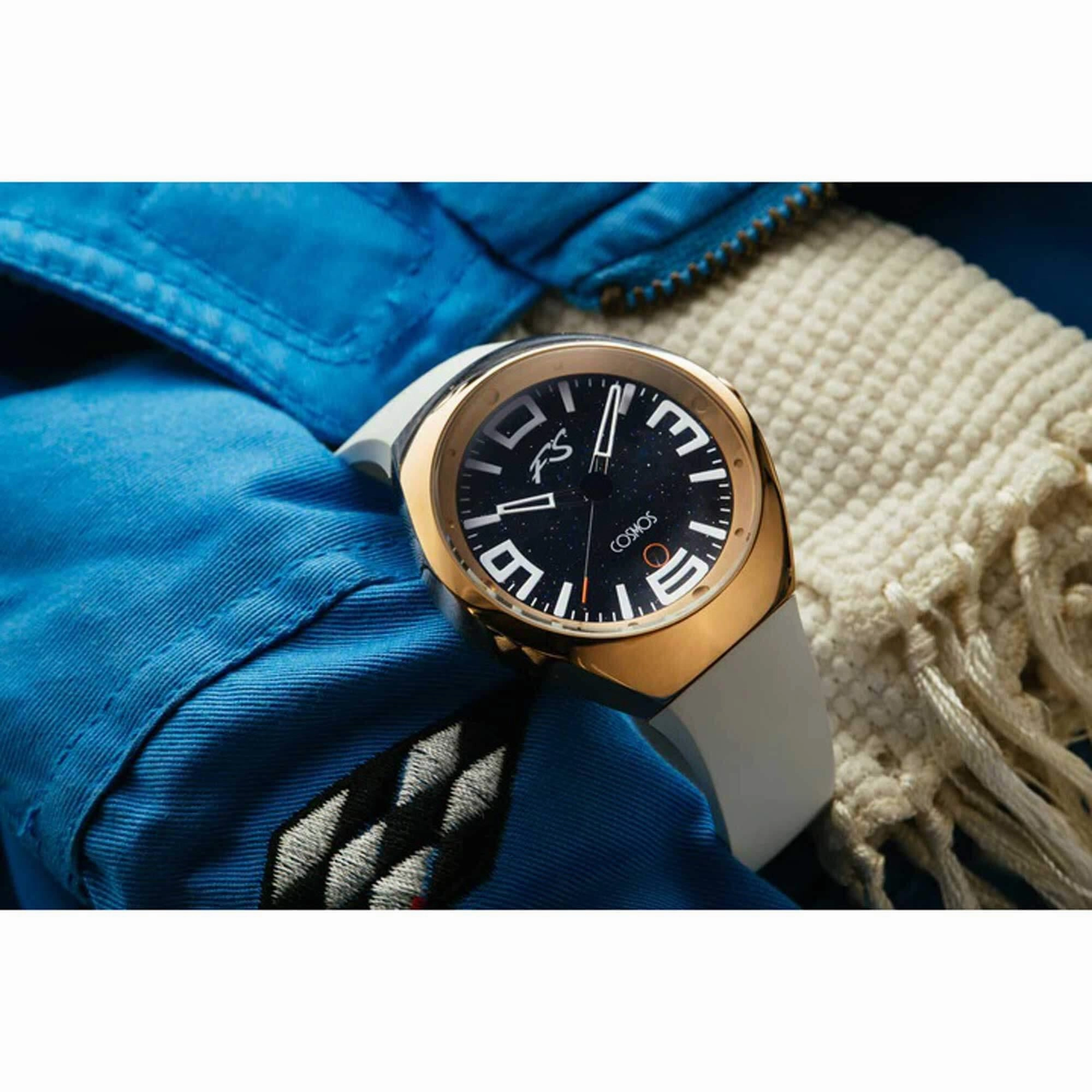Szanto Icon Unisex Watch - Frank Stephenson Cosmos Rose Gold Case | IC-FS-9005
