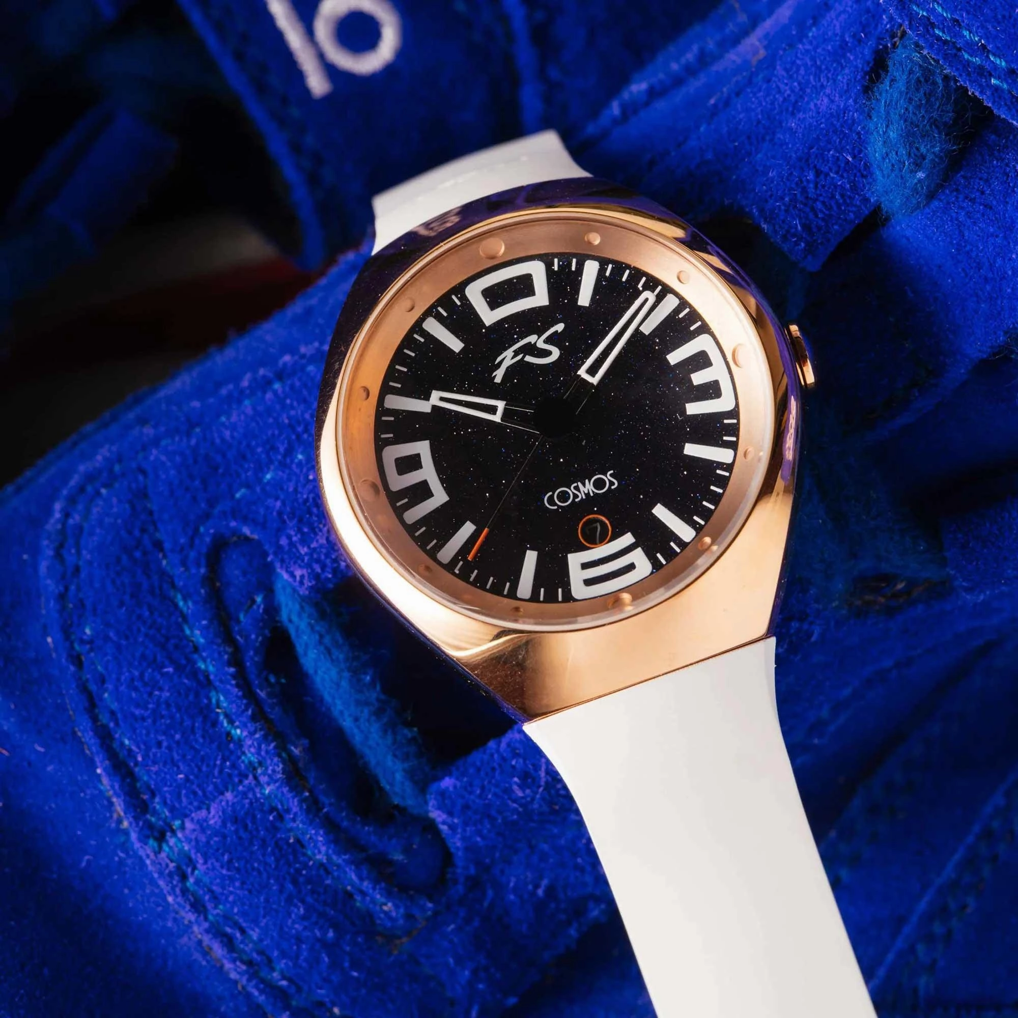 Szanto Icon Unisex Watch - Frank Stephenson Cosmos Rose Gold Case | IC-FS-9005