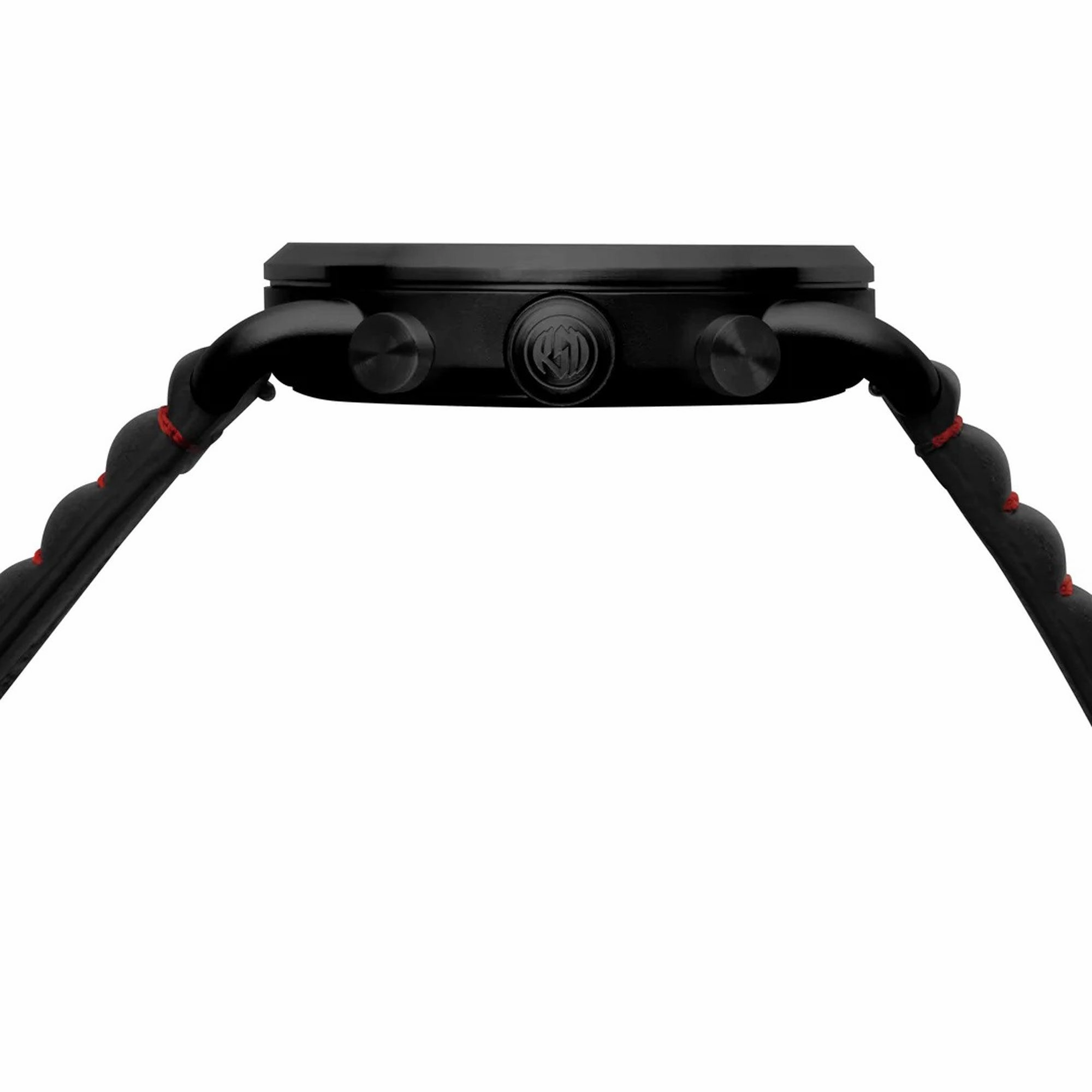 Szanto Icon Unisex Watch - Roland Sands Signature Black and Red Strap | IC RS 2252