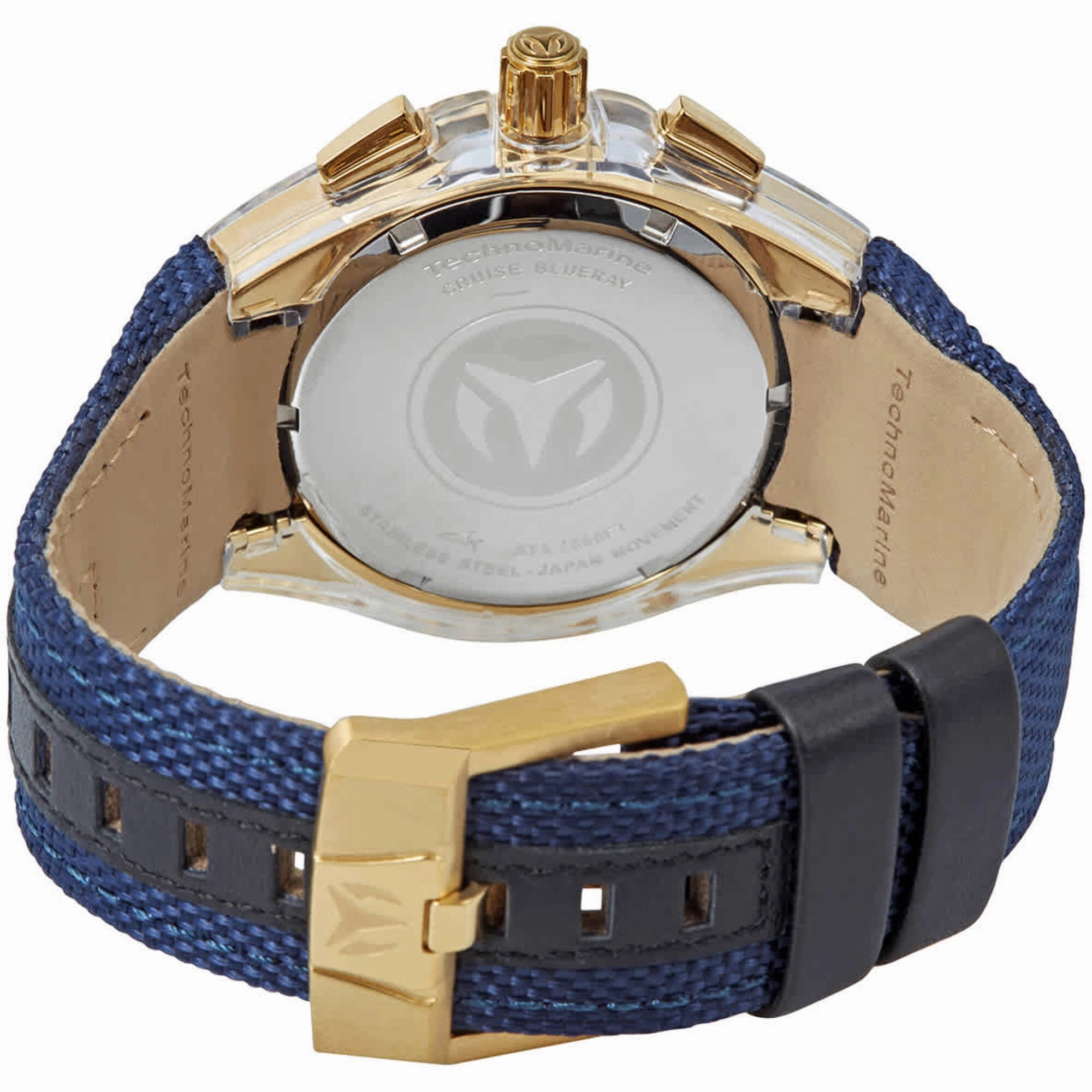 Technomarine Men's Watch - Cruise BlueRay Quartz Blue Dial Nylon Strap | TM-115175