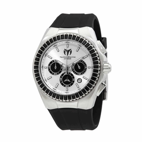 Technomarine Men's Watch - Cruise Chronograph Silver Tone and Black Dial | TM-121143