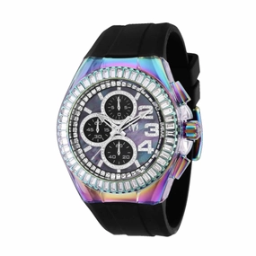 Technomarine Men's Watch - Cruise Glitz Chrono MOP Dial Silicone Strap | TM-121033