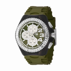 Technomarine Men's Watch - Cruise Jellyfish Chrono Green and White Dial | TM-121183