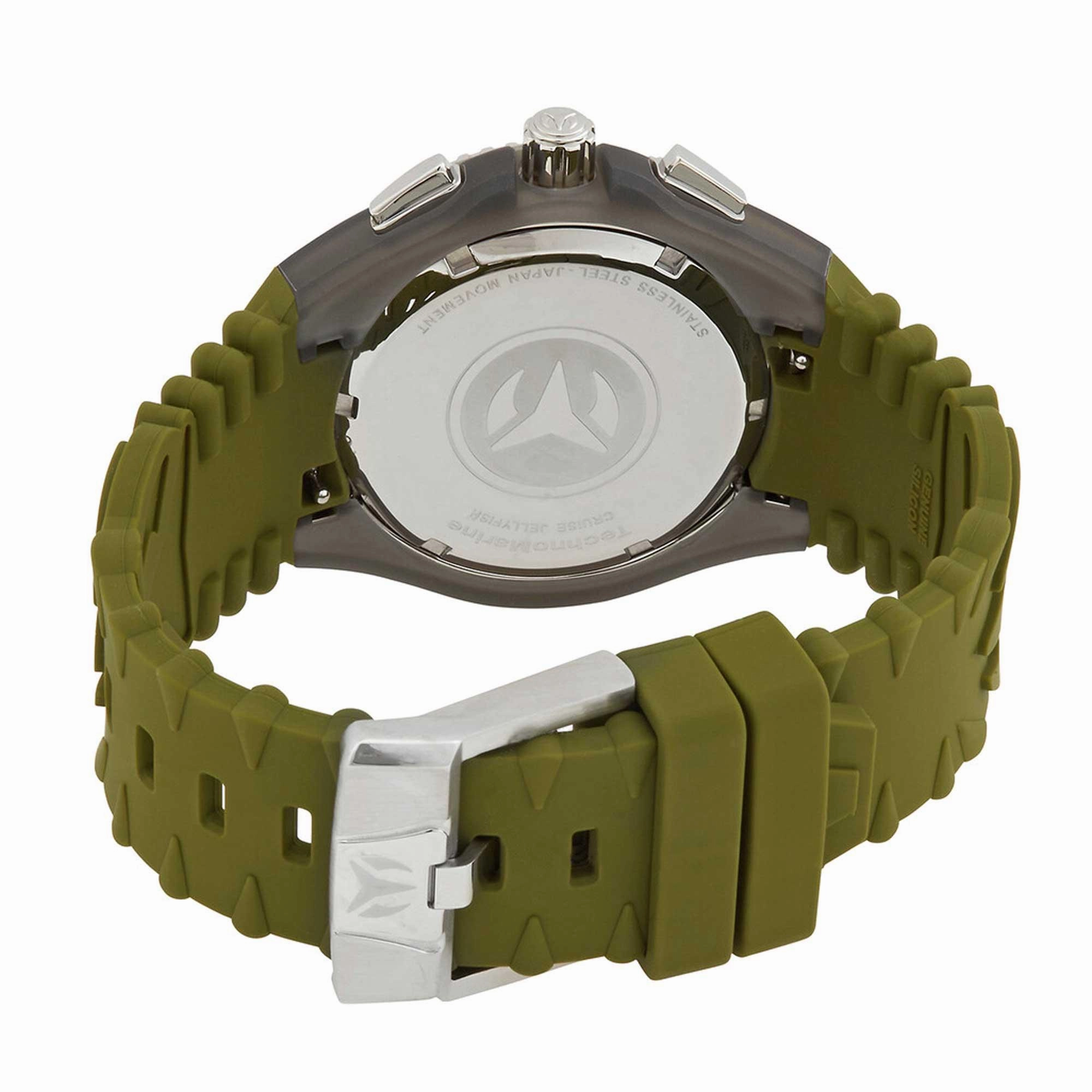 Technomarine Men's Watch - Cruise Jellyfish Chrono Green and White Dial | TM-121183