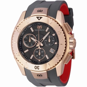 Technomarine Men's Watch - UF6 Chronograph Quartz Yellow and Grey Strap | TM-621036