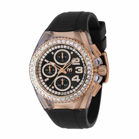 Technomarine Unisex Watch - Cruise Glitz Quartz Chrono Rose Steel Case | TM-121051