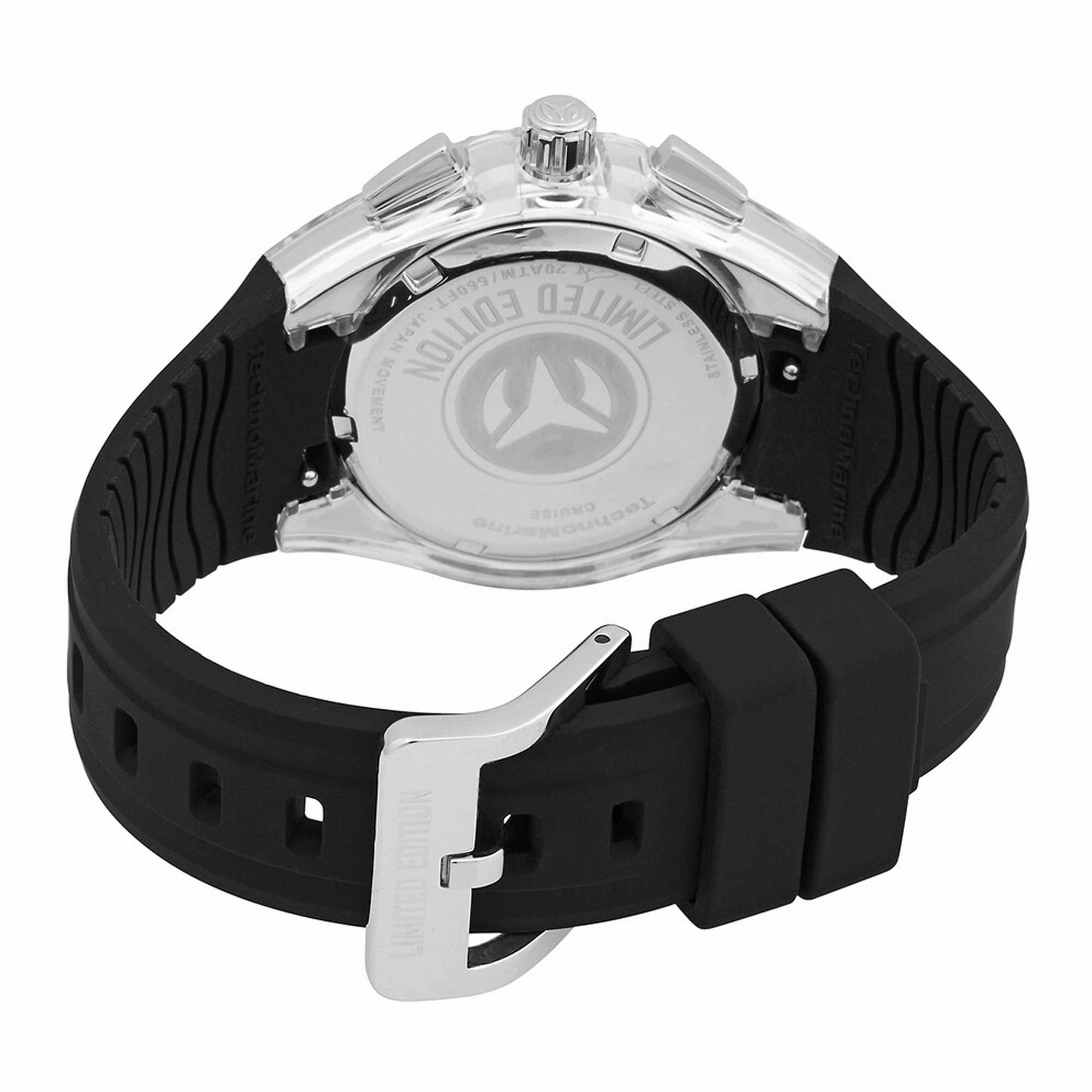Technomarine Unisex Watch - Cruise Quartz Chronograph White MOP Dial Strap | TM-121055