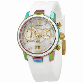 Technomarine Women's Chronograph Watch - UF6 White Mother of Pearl Dial | TM-615019