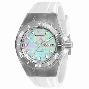 Technomarine Women's Quartz Watch - Cruise Monogram White Silicone Strap | TM-115322