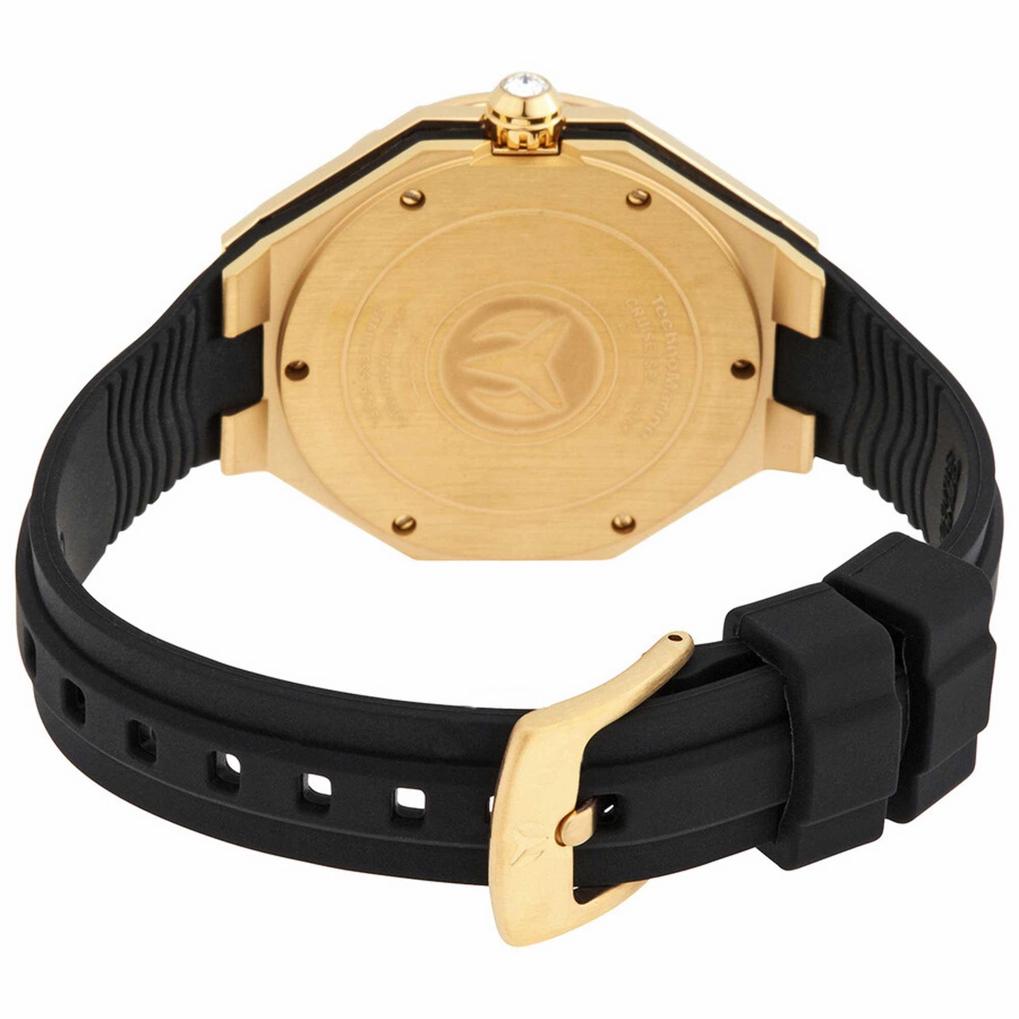 Technomarine Women's Quartz Watch - Cruise Sea Lady Gold Tone Dial Strap | TM-120038