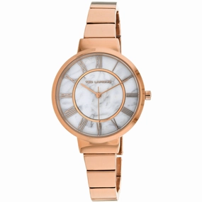 Ted Lapidus Women's Watch - Classic Marble White Dial Bracelet | A0714UARX