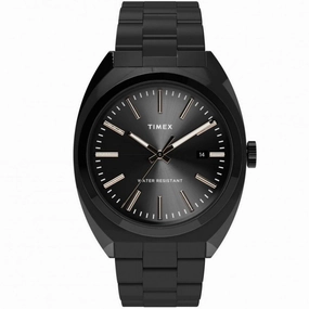 Timex Men's Quartz Watch - Milano XL Black Dial Bracelet | TW2U15500VQ