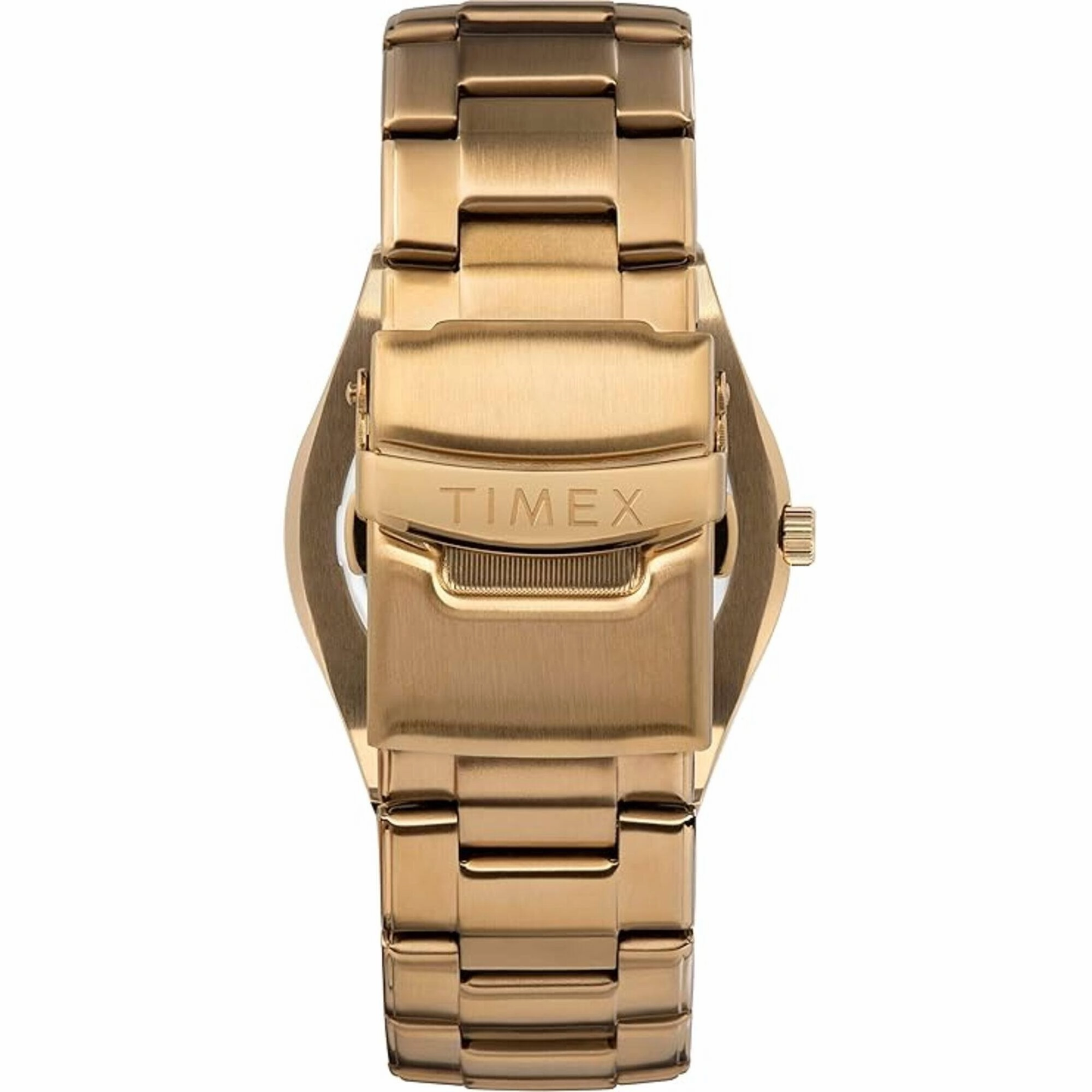 Timex Men's Watch - Classic Quartz Black Dial Yellow Gold Bracelet | TW2V53900