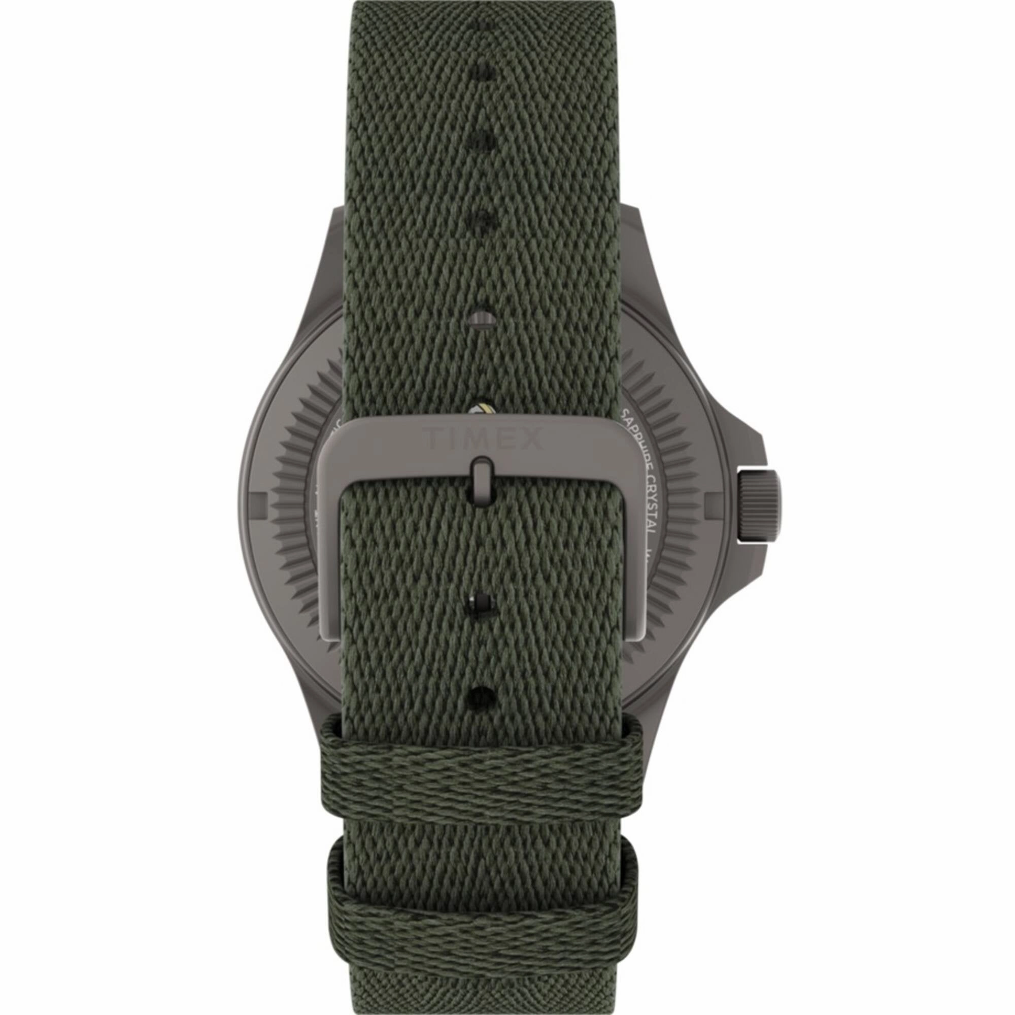 Timex Men's Watch - Expedition Automatic Titanium Case Green Strap | TW2V95300JR