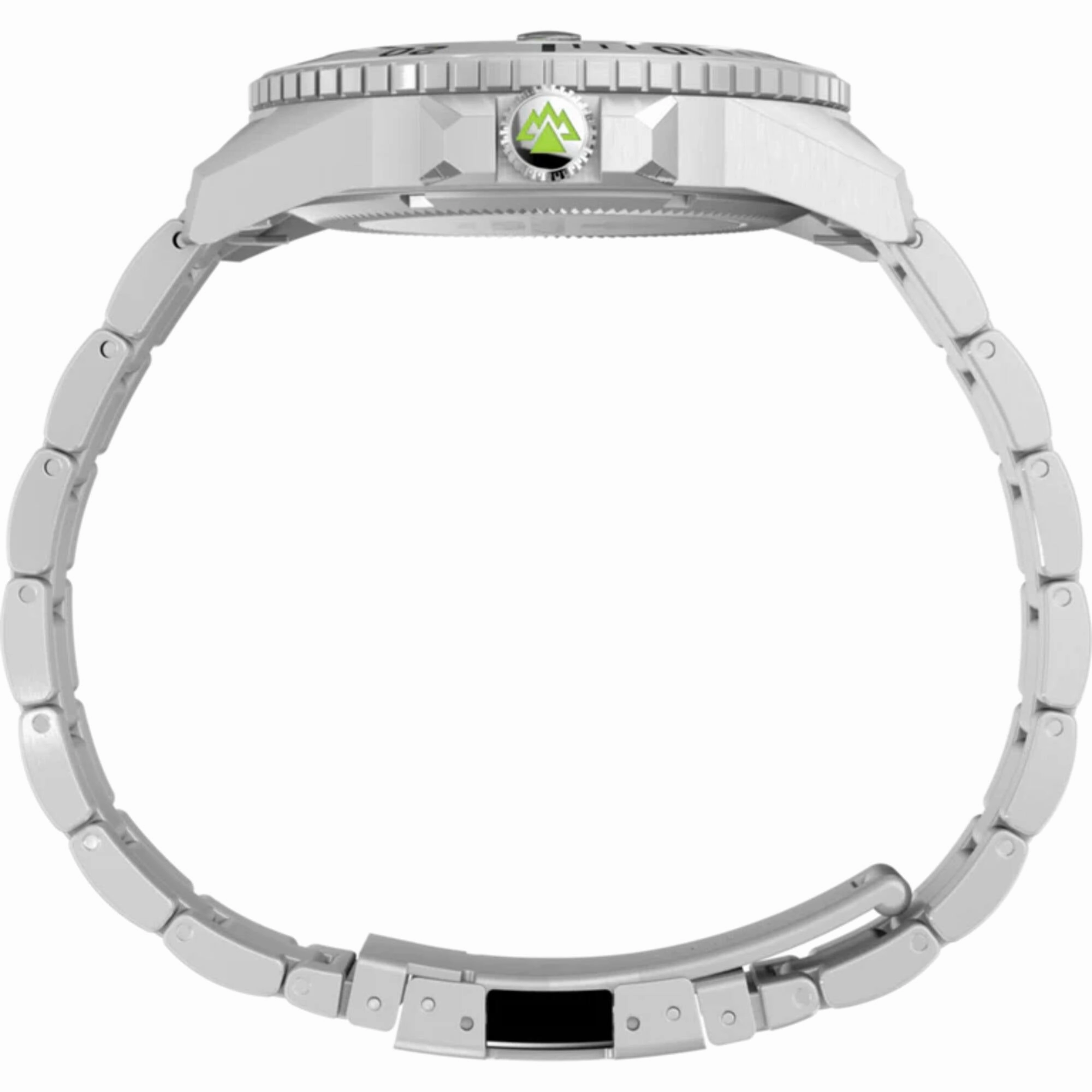 Timex Men's Watch - Expedition North Anchorage Silver Steel Bracelet Dive | TW2W41900