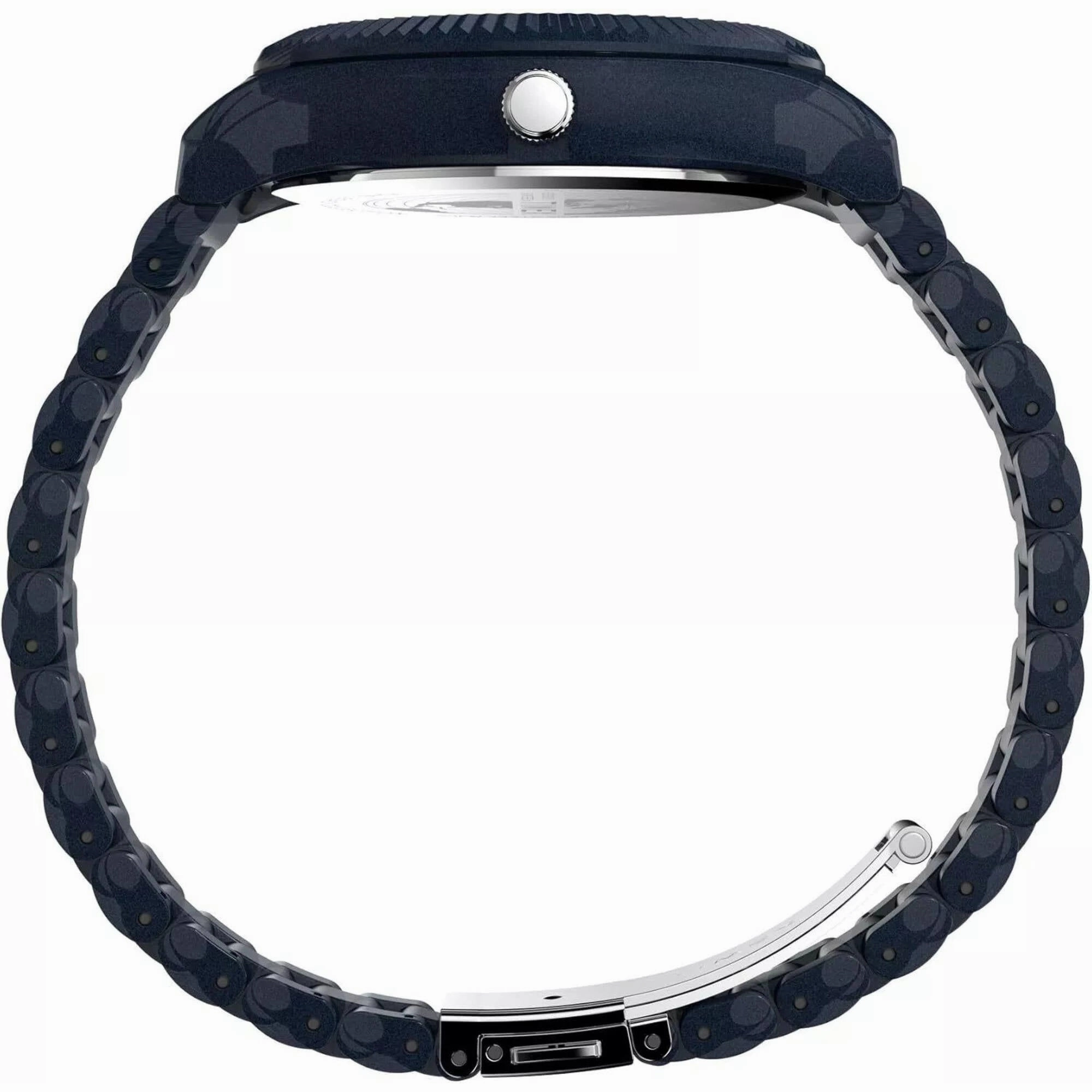 Timex Men's Watch - Legacy Ocean Dark Blue Dial Recycled Plastic Bracelet | TW2W56200