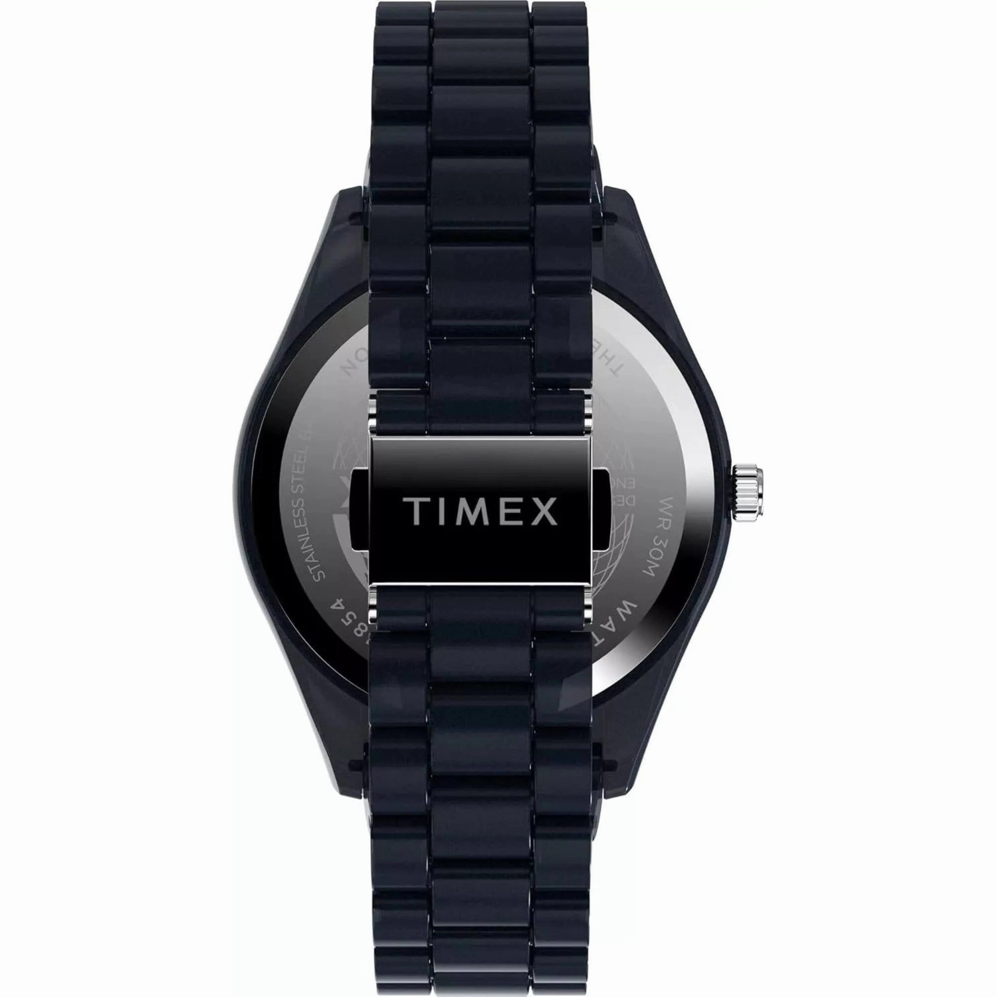 Timex Men's Watch - Legacy Ocean Dark Blue Dial Recycled Plastic Bracelet | TW2W56200