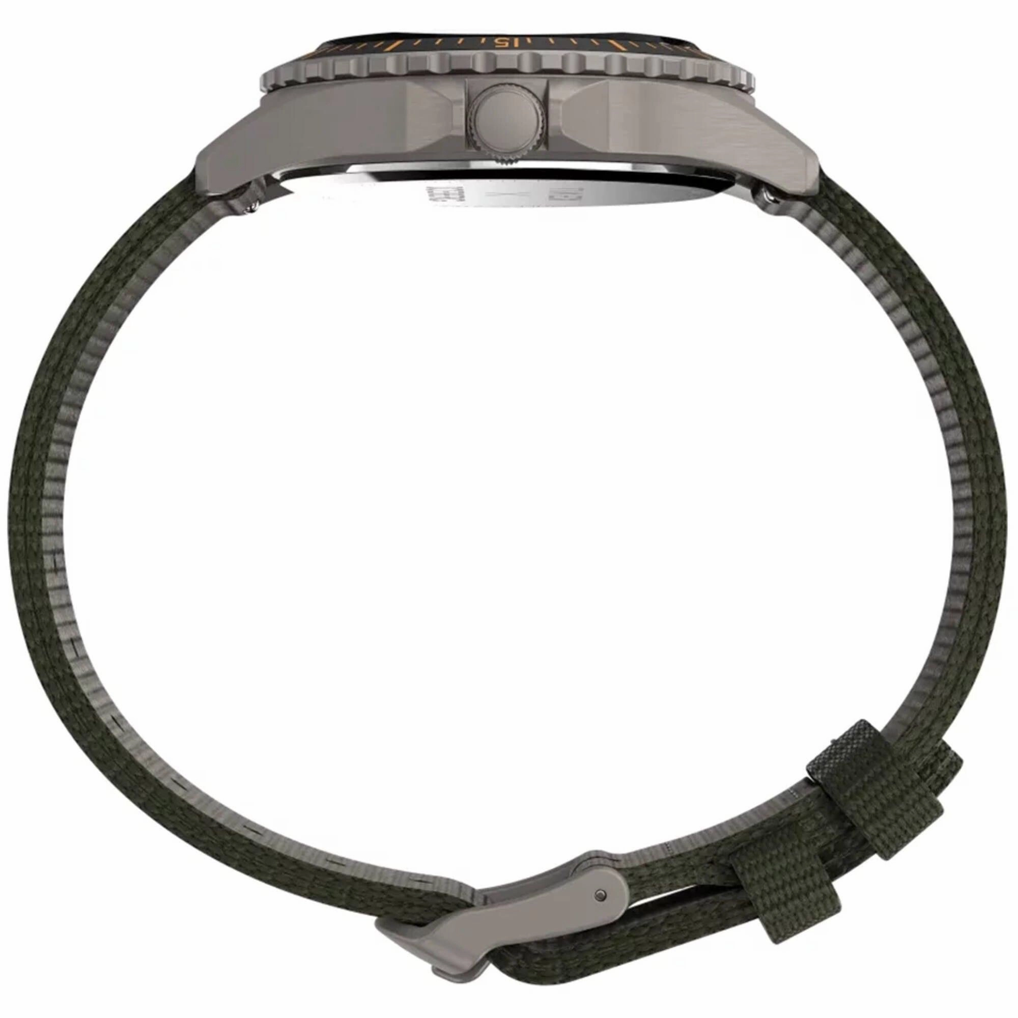 Timex Men's Watch - Navi Iceberg Rotating Bezel Green Dial Strap Quartz | TW2V62800