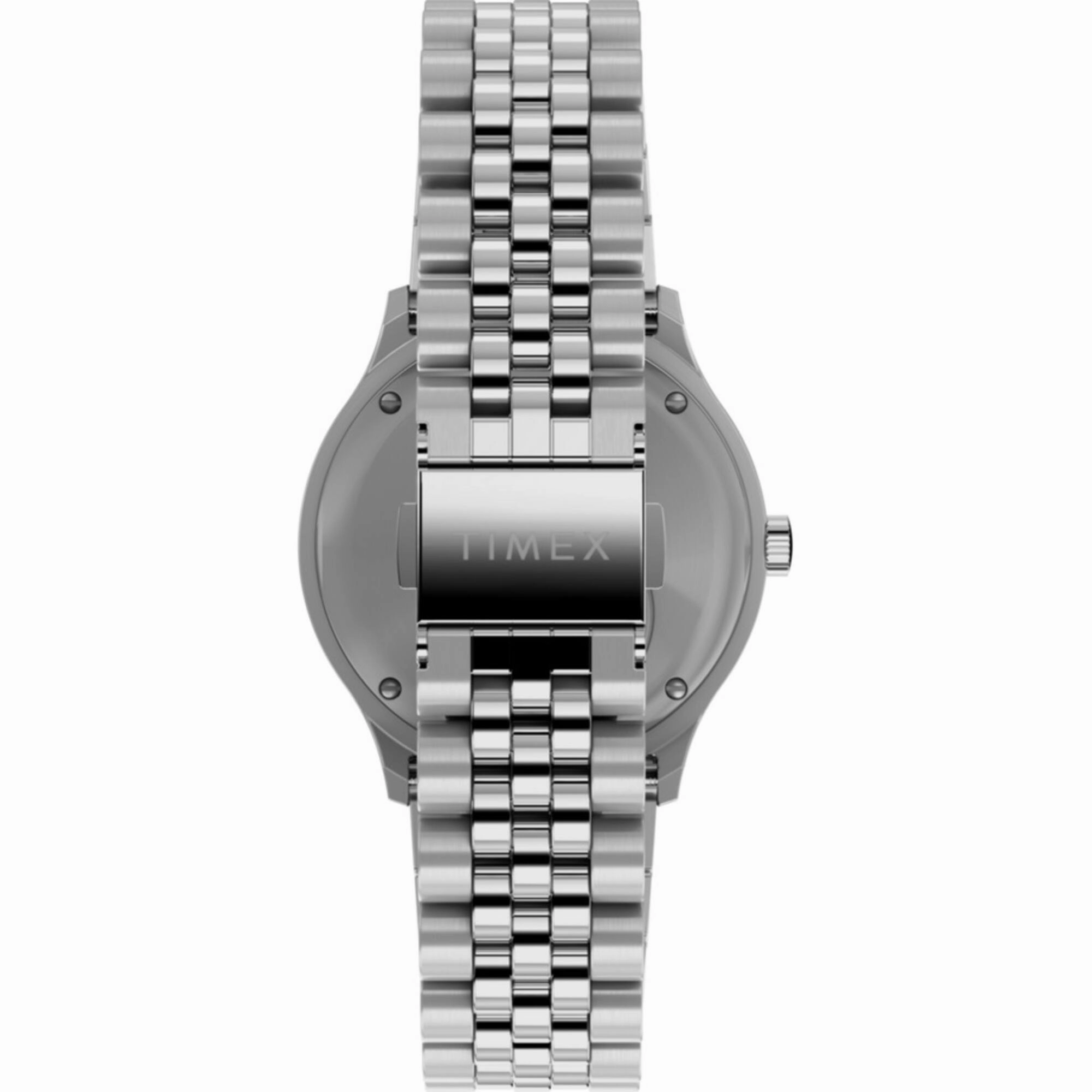 Timex Men's Watch - Q Reissue Degrade Quartz Black, Grey Dial Bracelet | TW2W22500