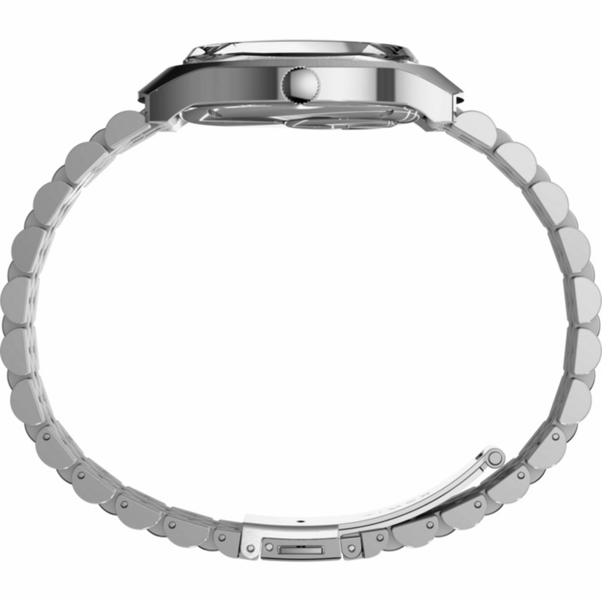 Timex Men's Watch - Q Reissue Degrade Quartz Black, Grey Dial Bracelet | TW2W22500