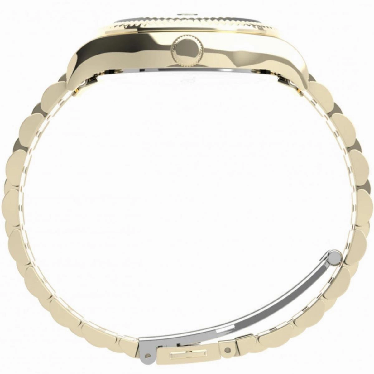 Timex Women's Quartz Watch - Waterbury Gold Dial Yellow Gold Bracelet | TW2T86900VQ