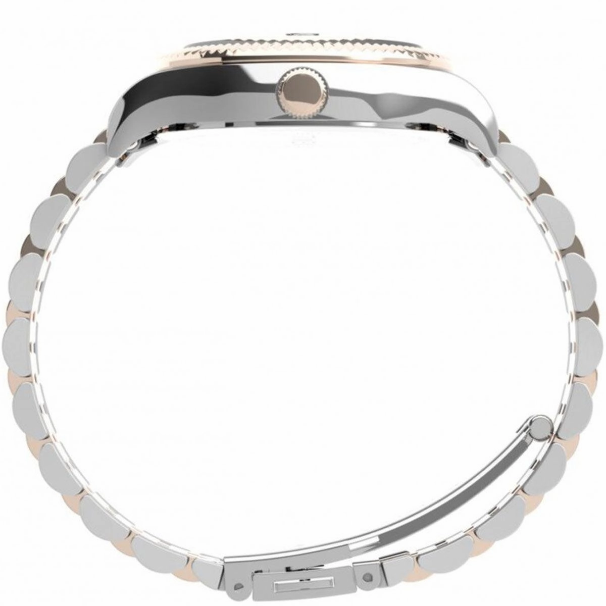Timex Women's Quartz Watch - Waterbury Silver Dial Bracelet | TW2T87000VQ