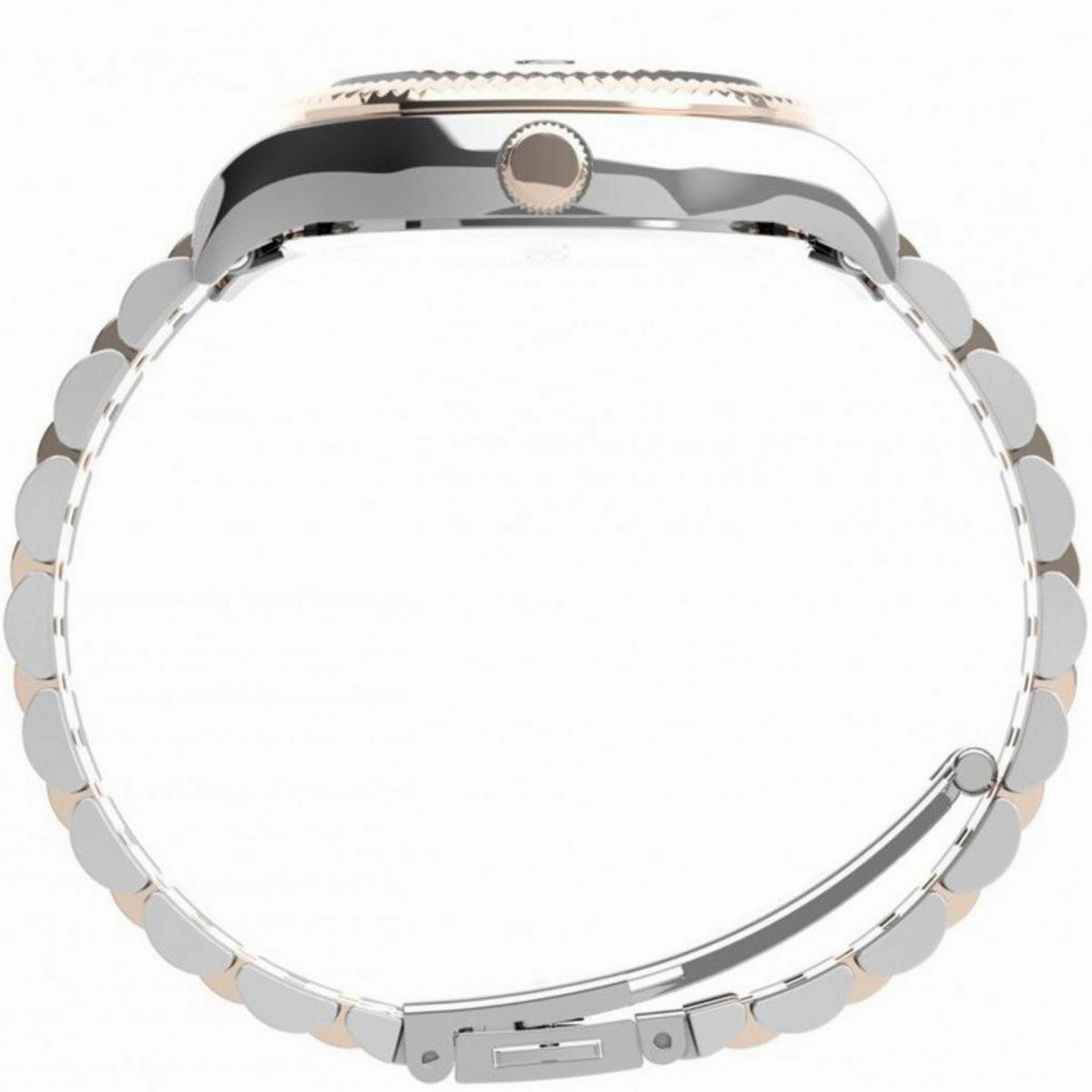 Timex Women's Quartz Watch - Waterbury Silver Dial Bracelet | TW2T87000VQ
