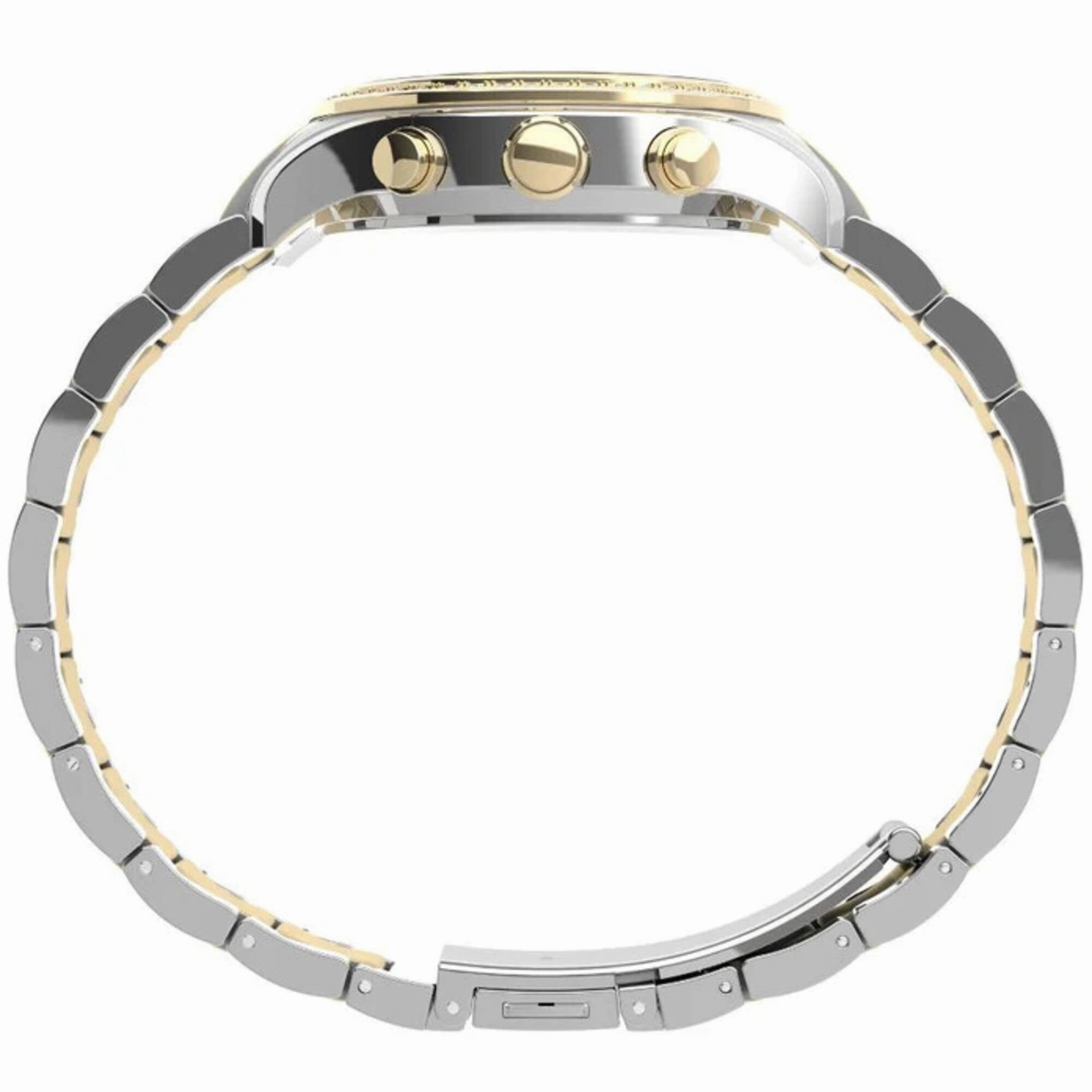 Timex Women's Watch - Chronograph Silver Dial Two Tone Steel Bracelet | TW2V57700