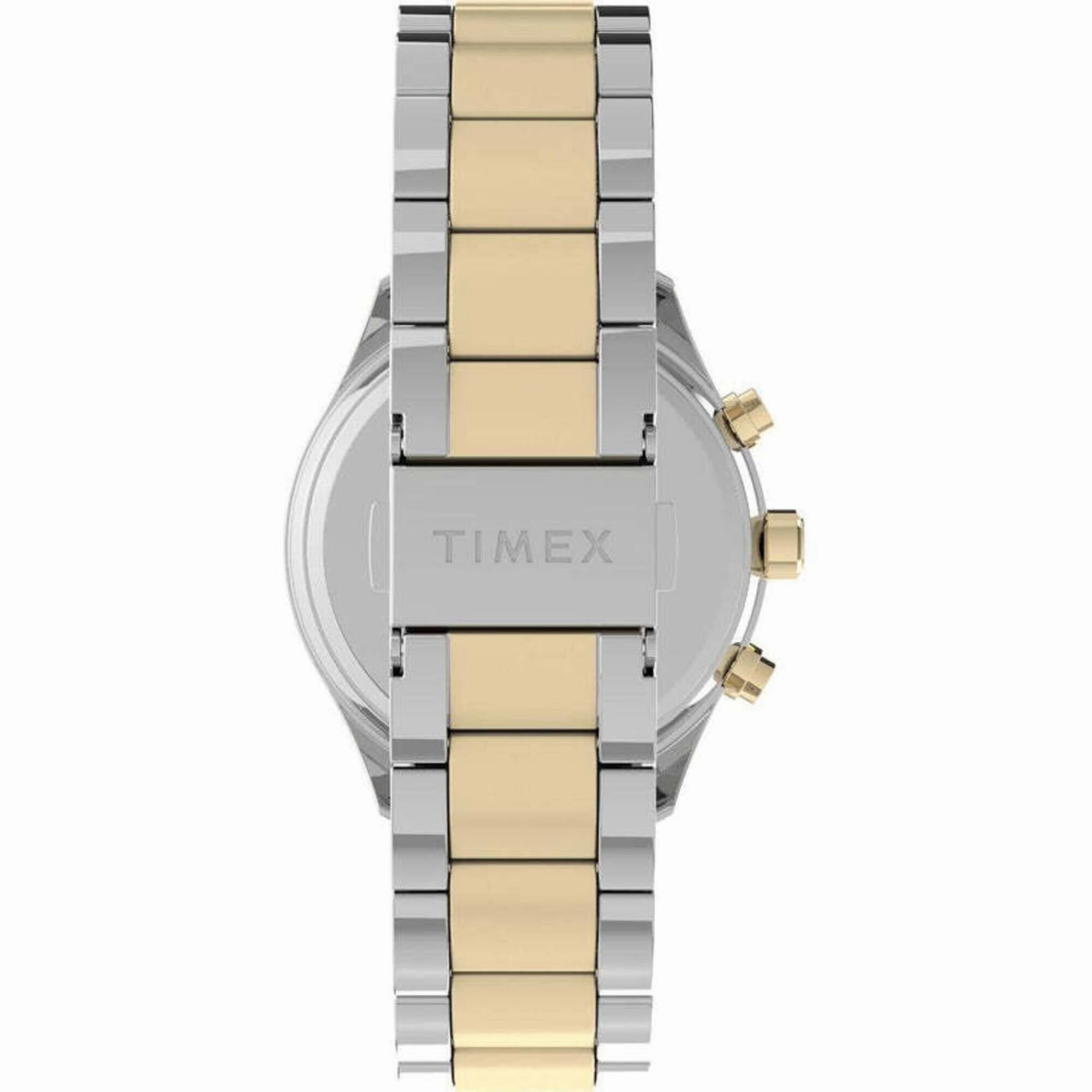 Timex Women's Watch - Chronograph Silver Dial Two Tone Steel Bracelet | TW2V57700