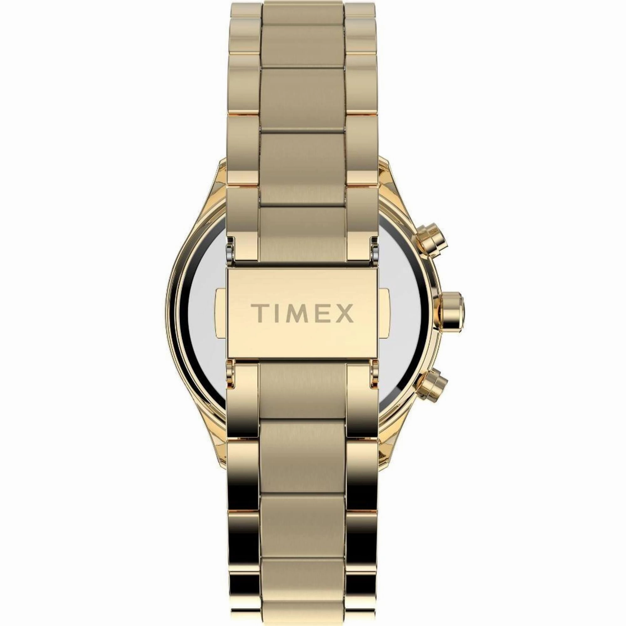Timex Women's Watch - Chronograph Yellow Gold Stainless Steel Bracelet | TW2V57800