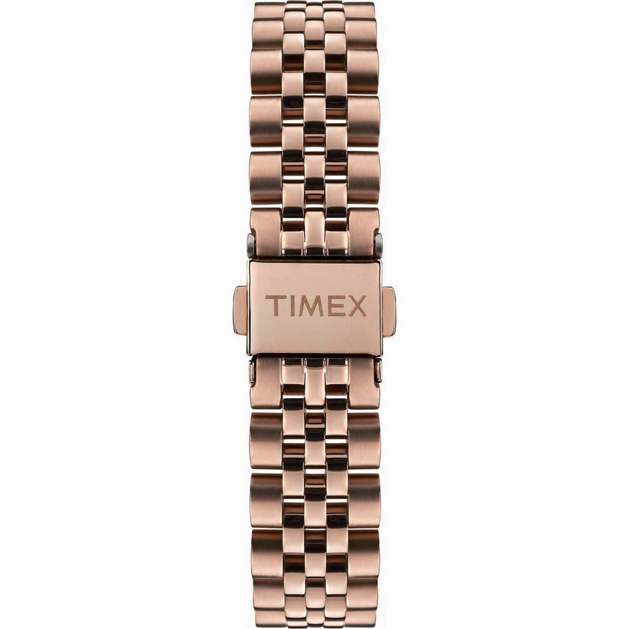 Timex Women's Watch - Heritage MOP Dial Rose Gold Tone Bracelet | TW2T89400VQ