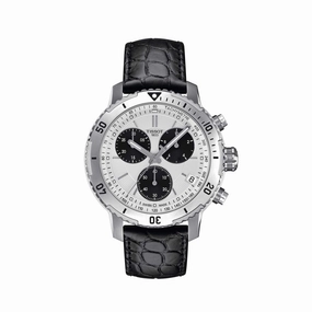 Tissot Men's Watch - T-Sport PRS 200 Chrono Silver and Black Dial | T0674171603100