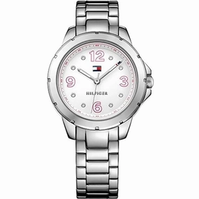 Tommy Hilfiger Women's Watch - Communion White Dial Steel Bracelet | 1781632