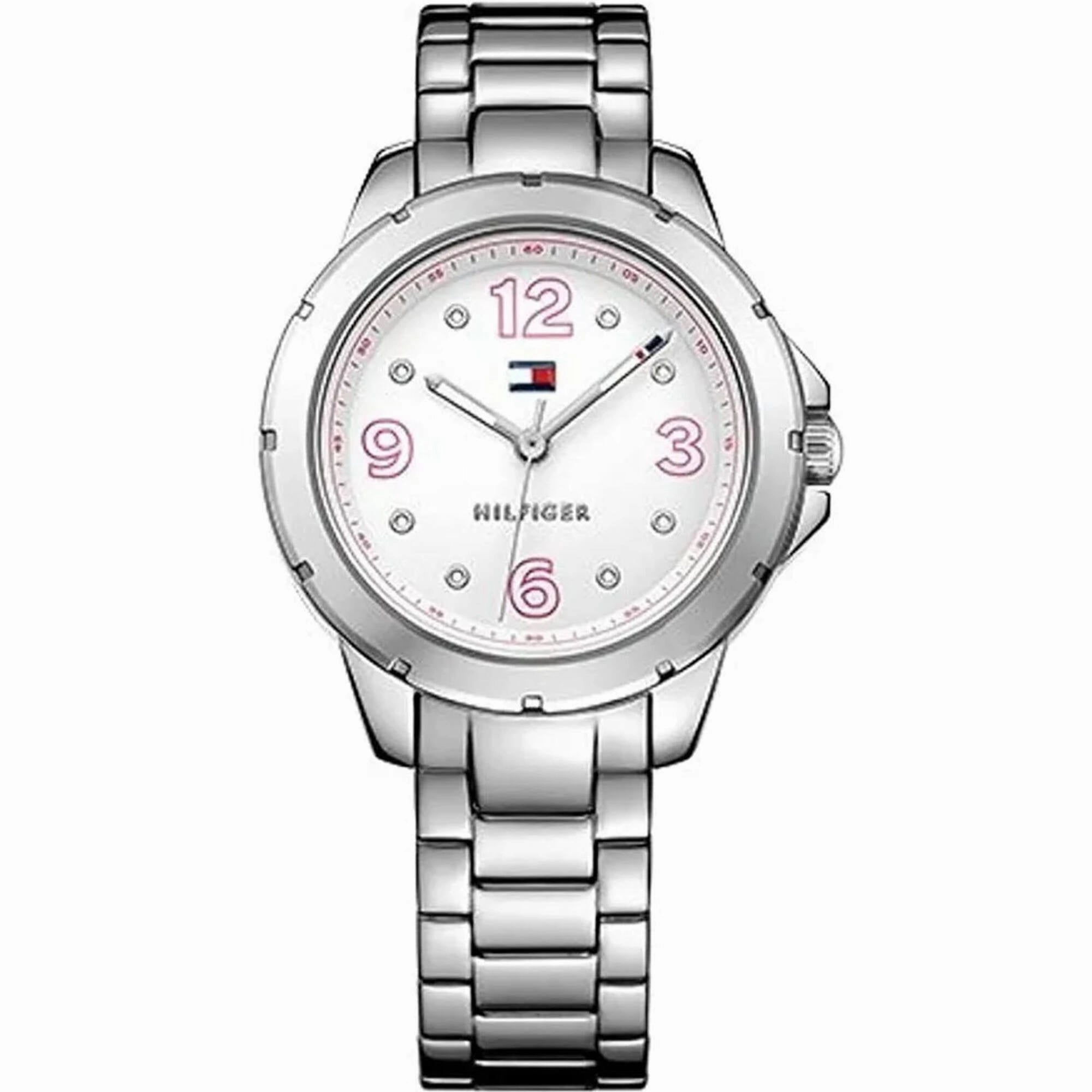 Tommy Hilfiger Women's Watch - Communion White Dial Steel Bracelet | 1781632