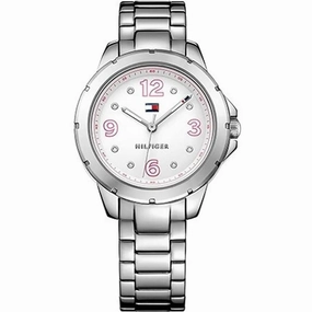 Tommy Hilfiger Women's Watch - Communion White Dial Steel Bracelet | 1781632