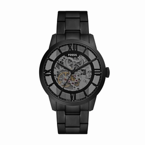 Townsman Automatic Black Stainless Steel Watch
