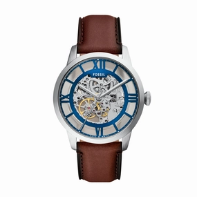 Townsman Automatic Brown Leather Watch
