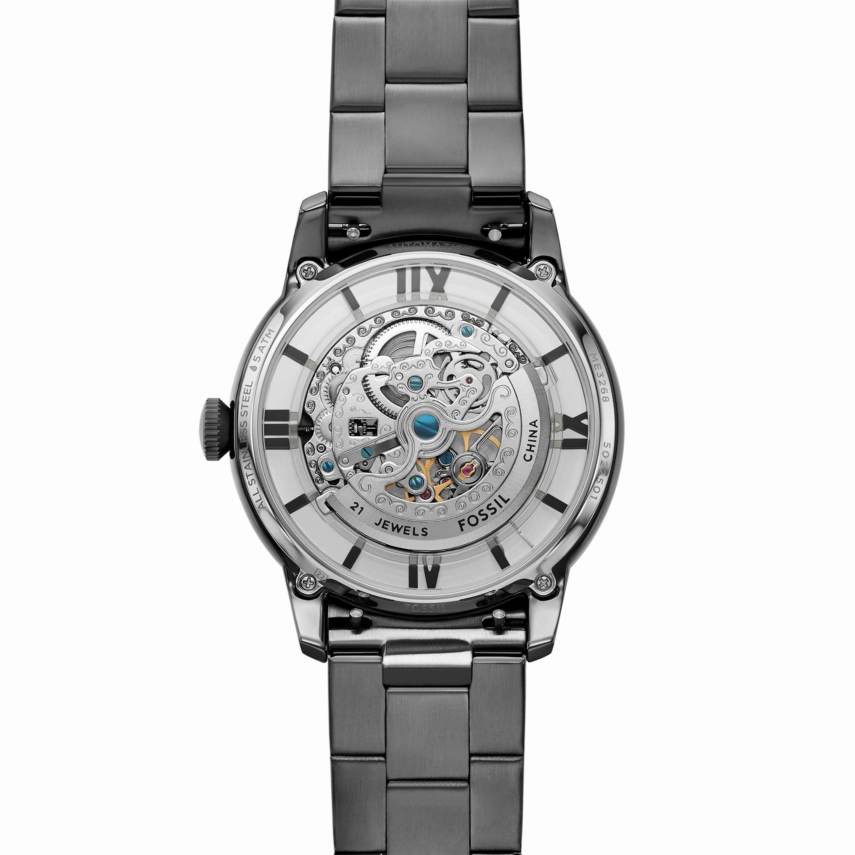 Townsman Automatic Smoke Stainless Steel Watch