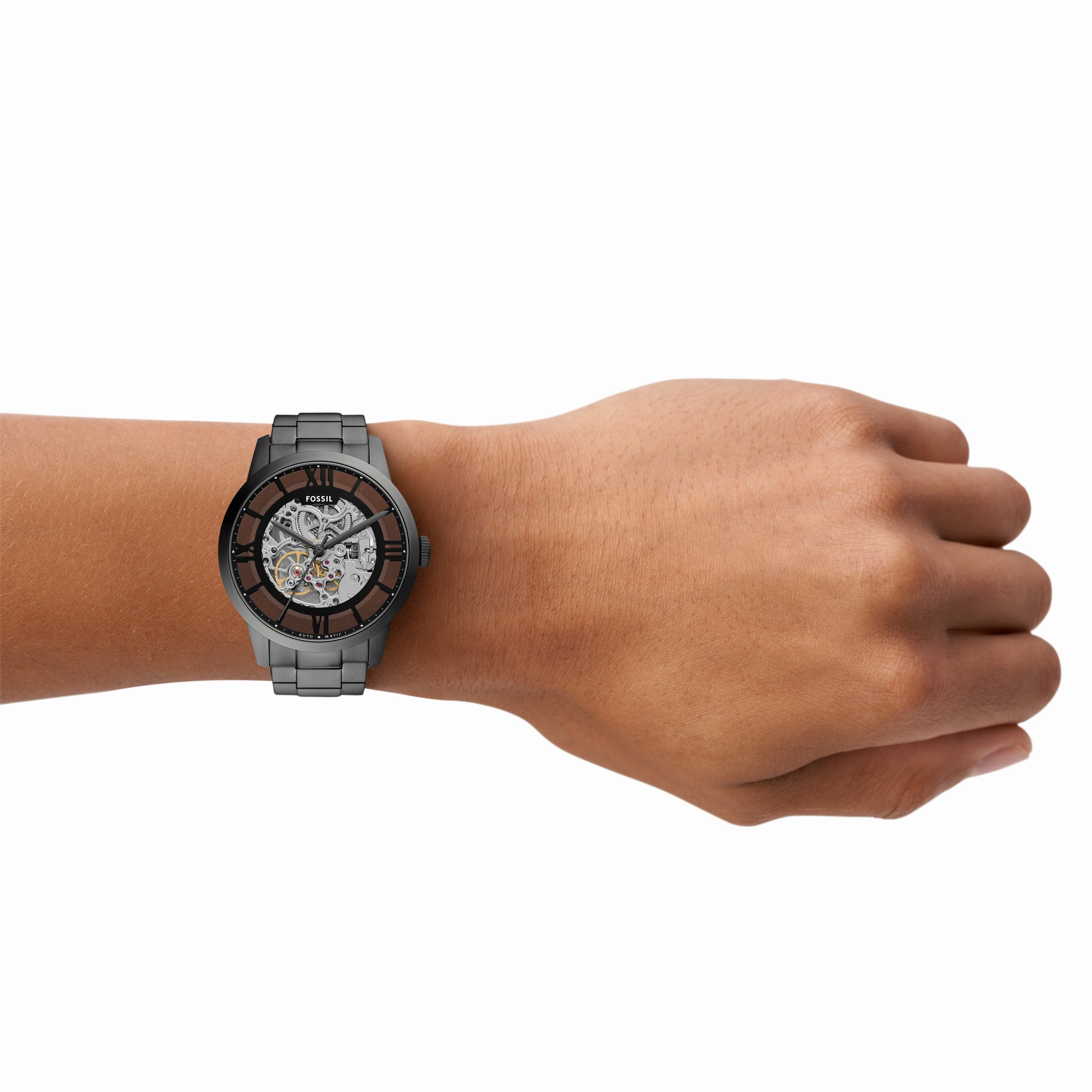 Townsman Automatic Smoke Stainless Steel Watch