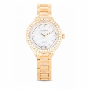Valentino 20121959-GOLD - MOP DIAL GOLD STAINLESS BAND Watch For Women