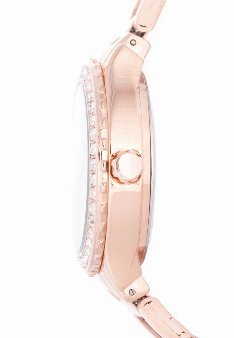 Valentino 20121960-ROSE GOLD - WHITE DIAL STAINLESS BAND Watch For Women