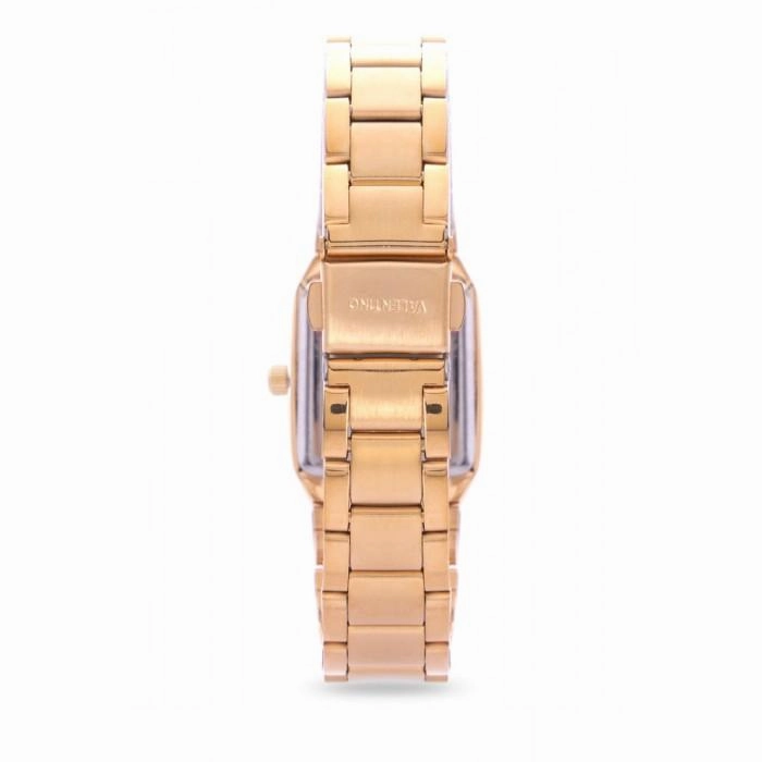 Valentino 20122019-BLACK DIAL GOLD STAINLESS STEEL STRAP Watch for Women