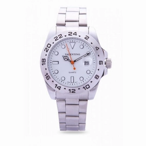 Valentino 20122020-WHITE DIAL SILVER STAINLESS STEEL STRAP Watch for Men