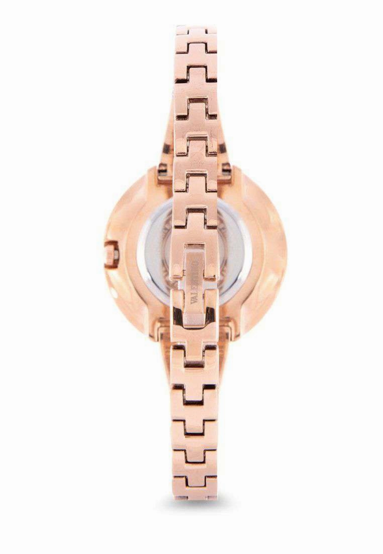 Valentino 20122149-ROSE MOP DIAL Rose Gold Fashion Metal Band Watch for Women