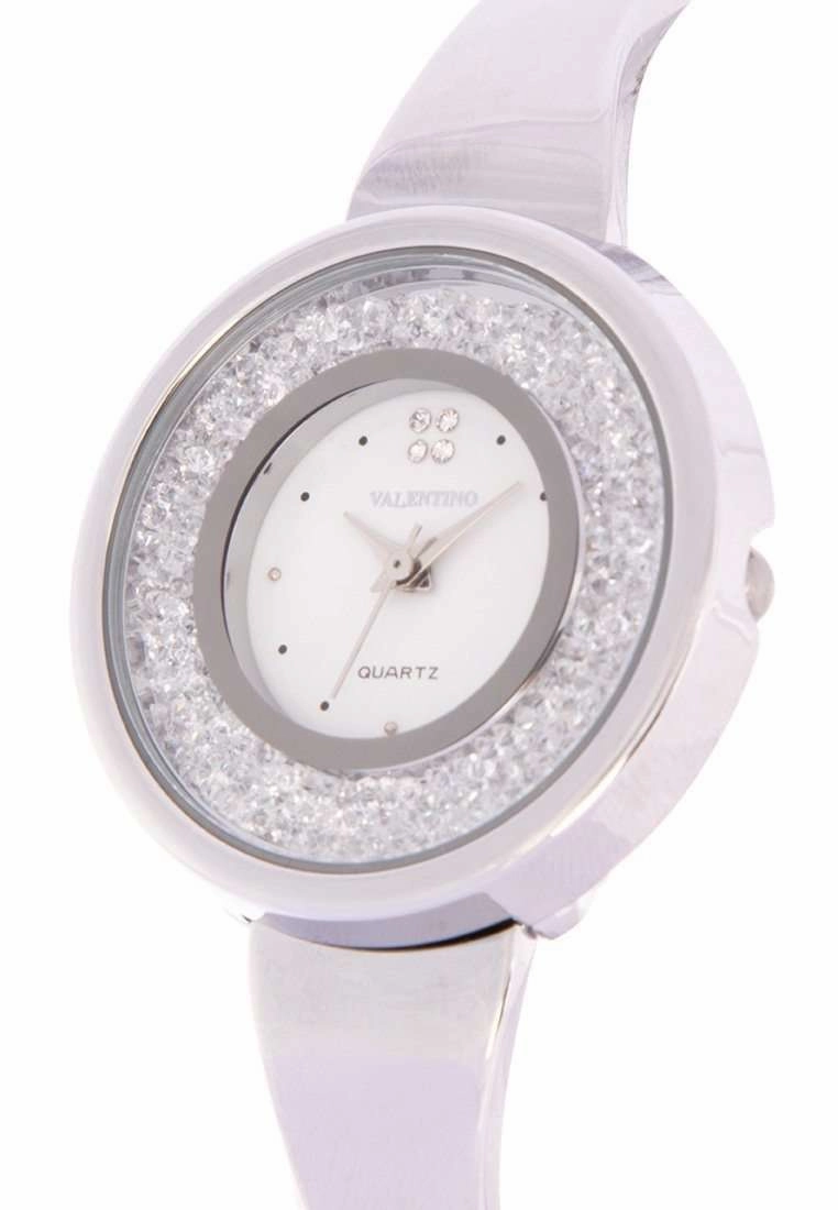 Valentino 20122150-MOP DIAL Silver Fashion Metal Band Watch for Women